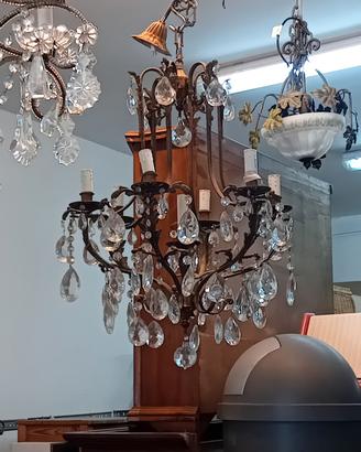 Lampadario a goccia vintage 
