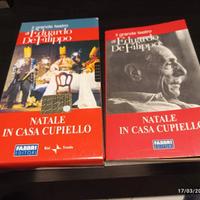VHS +LIBRO  DI EDUARDO DE FILIPPO