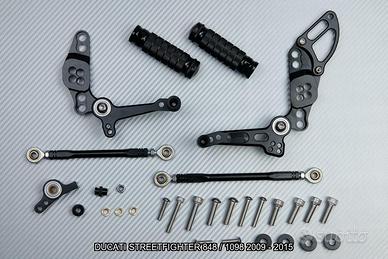 Pedane arretrate STREET FIGHTER 848 1098 2009 2015