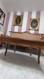 Divano + 2 poltrone + 1 tavolino