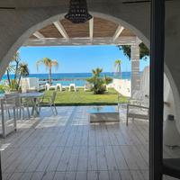 Villetta a Diamante sulla spiaggia dal giardino