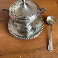 Zuccheriera argentata vintage anni’50