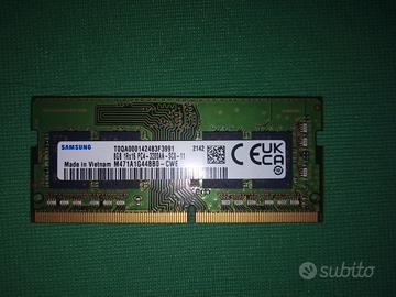 RAM DDR4 3200MHZ 8GB
