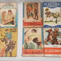 Carroccio + Boschi Edit. 6 Romanzi Vintage '40-60