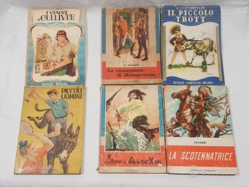 Carroccio + Boschi Edit. 6 Romanzi Vintage '40-60