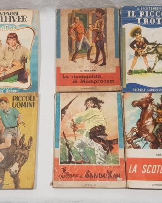 Carroccio + Boschi Edit. 6 Romanzi Vintage '40-60