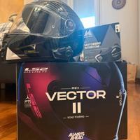 Casco Integrale LS2 FF811 Vector II XL + Interfono
