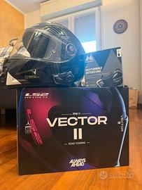 Casco Integrale LS2 FF811 Vector II XL + Interfono