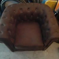 Poltrona stile chesterfield