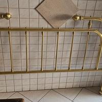 letto antico in ottone 