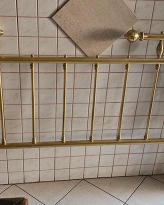 letto antico in ottone 