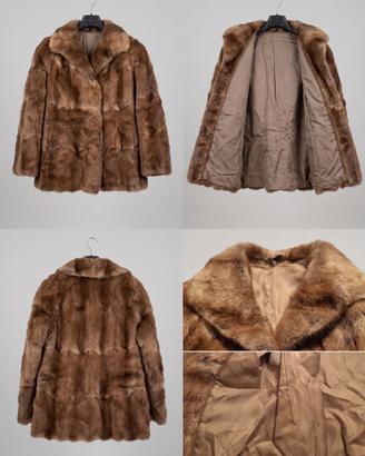 Giaccone Vintage in Vera Pelliccia di Coniglio