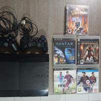 PS3 - 465 GB + 5 giochi