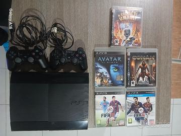 PS3 - 465 GB + 5 giochi