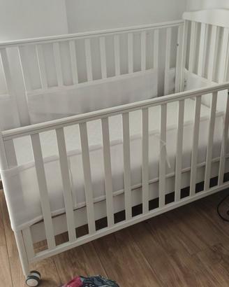 Lettino bambini bianco
