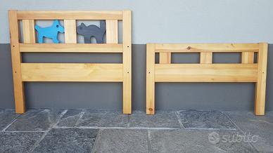 Testiera e Pediera per lettino Ikea Kritter