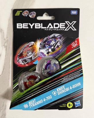 Beyblade X - Beat Tyranno & Knife Shinobi