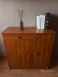 Mobiletto Multiuso in Legno Ciliegio - Come Nuovo
