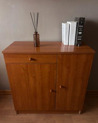 Mobiletto Multiuso in Legno Ciliegio - Come Nuovo