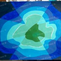 Quadro di Simone Piazzesi - L'ISOLA DI TALIESYN