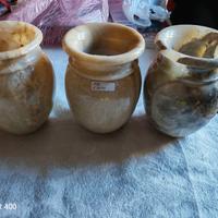 Vasi in Onice Naturale - Lavorazione Artigianale -