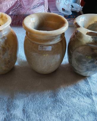 Vasi in Onice Naturale - Lavorazione Artigianale -