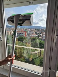 Lavavetri Folletto con prolunga telescopica