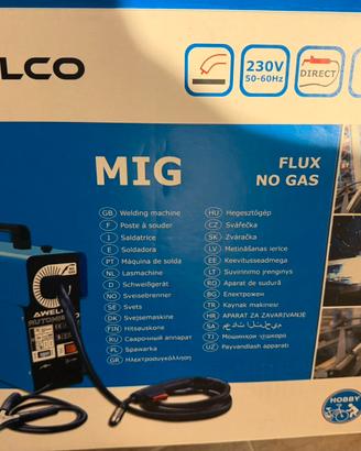 Awelco Saldatrice MIG NO GAS AWELCO Mig one + filo