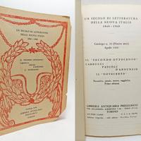 UN SECOLO DI LETTERATURA DELLA NUOVA ITALIA