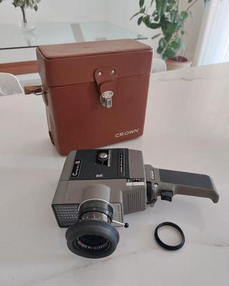 Cinepresa Crown 8 Mod. 501 (funzionante+custodia)
