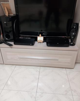 TV LG + SISTEMA HOME THEATER