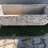 Fioriere in cemento ghiaia lavata