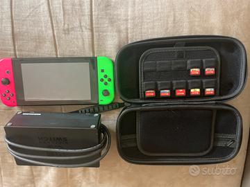 Nintendo Switch + Giochi + Base