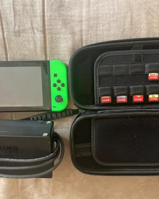 Nintendo Switch + Giochi + Base
