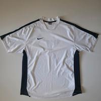 Maglia Nike Uomo L bianca/nera numero 7 sportiva