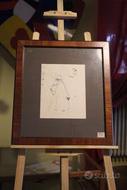 Caffè Nino matita su carta 30x24 1960 archivio