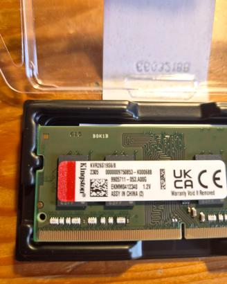 RAM KINGSTON 8GB DDR4