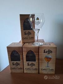 6 calici birra Leffe