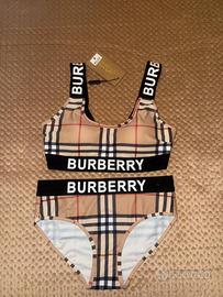 COSTUME BURBERRY 2 PEZZI