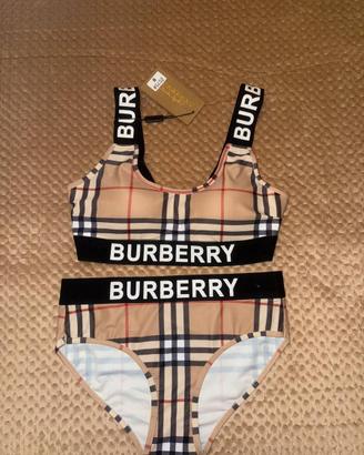 COSTUME BURBERRY 2 PEZZI