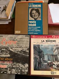 Vinili la boheme puccini