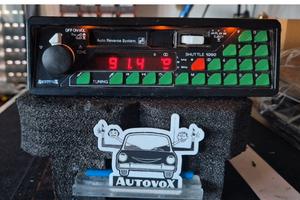 Autoradio Vintage Anni '80 Autovox Shuttle 1000
