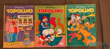 Lotto 3 Topolino (1050-1083-1086)