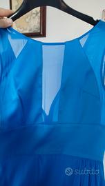 Abito da sera/ceremonia lungo di pura seta 