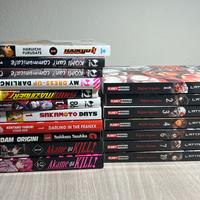 Manga: attacco dei giganti, HxH, Fire Force, ecc