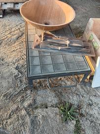 Pietra lavica barbecue