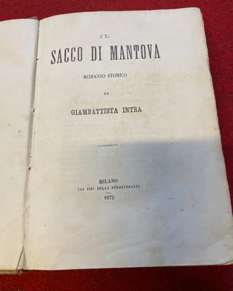 Sacco di mantova del 1872-vintage
