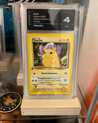 Pikachu 58/102  1a edizione italiana gradata
