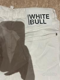 Jeans bianchi DSQUARED2 "White Bull