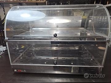 VETRINA RISCALDATA PROFESSIONALE A 2 PIANI – 50 CM
